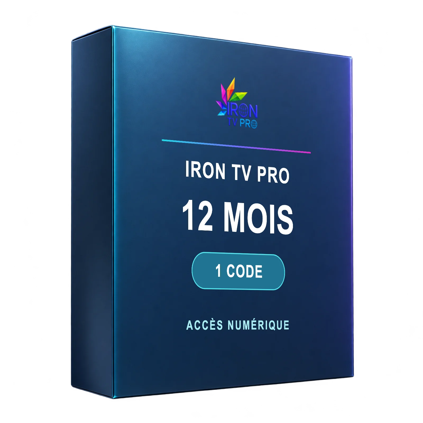Formule Iron TV Pro 12 mois un code