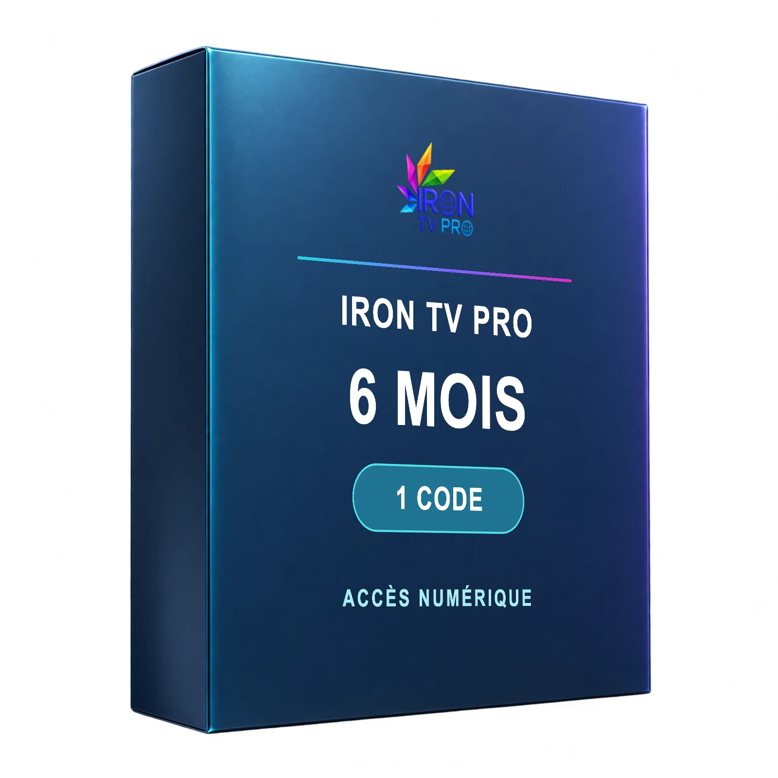 Formule Iron TV Pro 6 mois un code